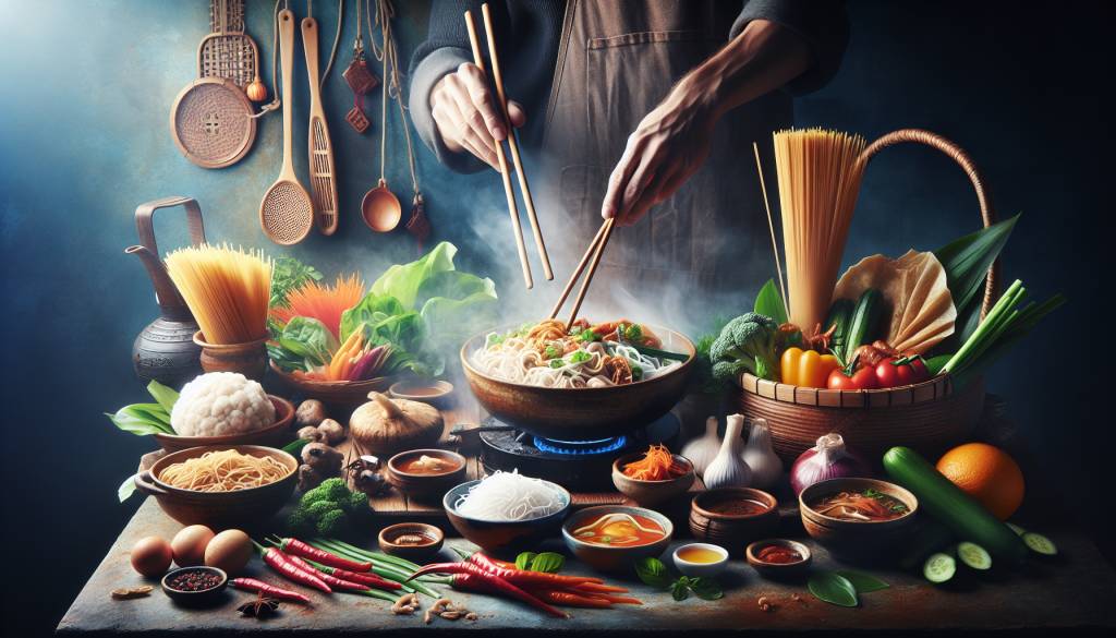 Cuisine du monde : découverte des saveurs asiatiques authentiques